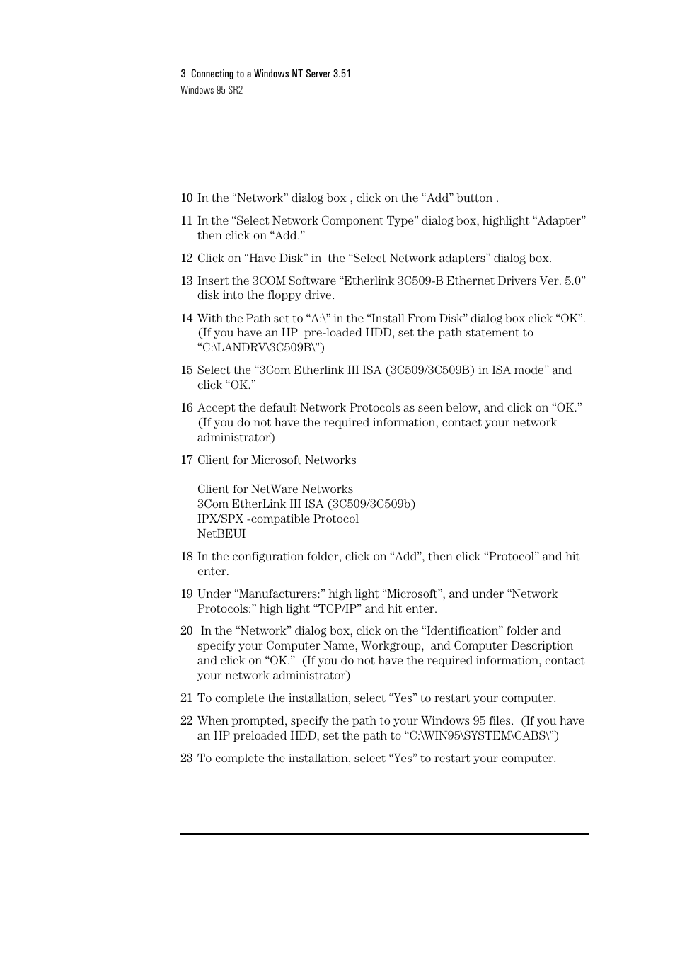 HP 3C590-TPO User Manual | Page 16 / 40