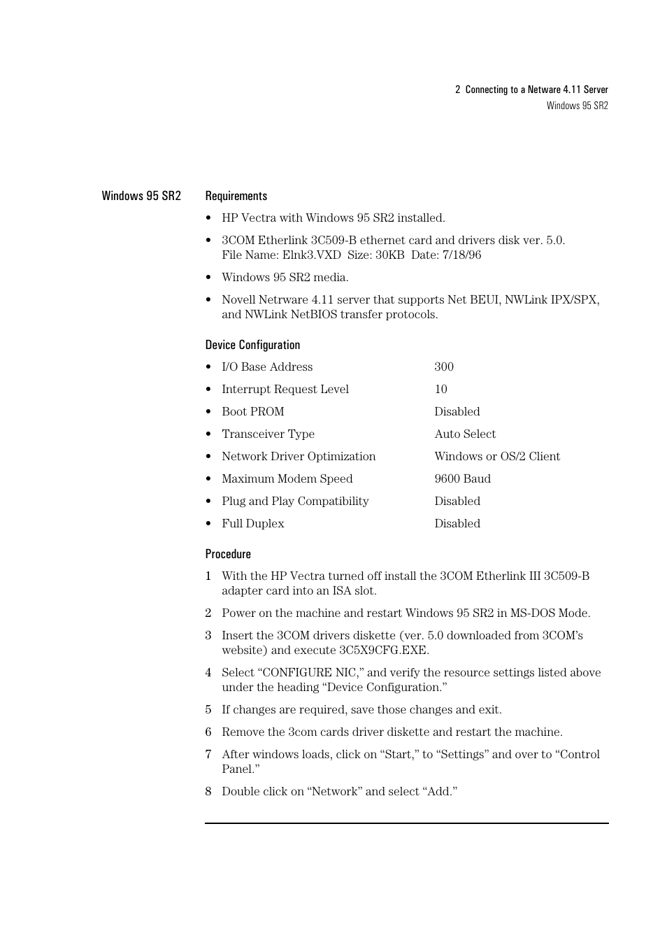 HP 3C590-TPO User Manual | Page 9 / 40