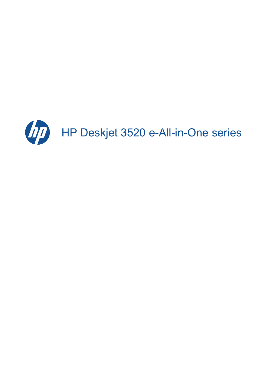 HP 3520 User Manual | 66 pages