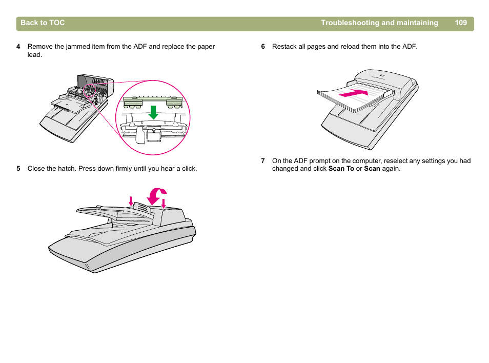 HP 5400c Series User Manual | Page 109 / 146