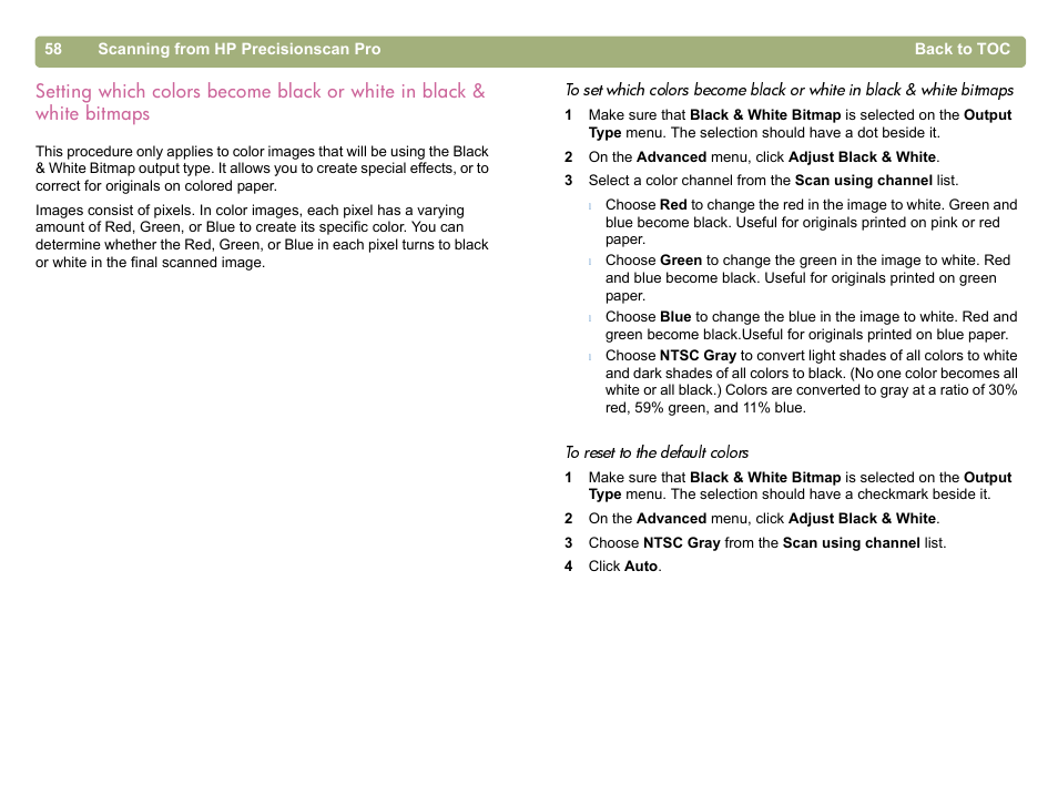 HP 5400c Series User Manual | Page 58 / 146
