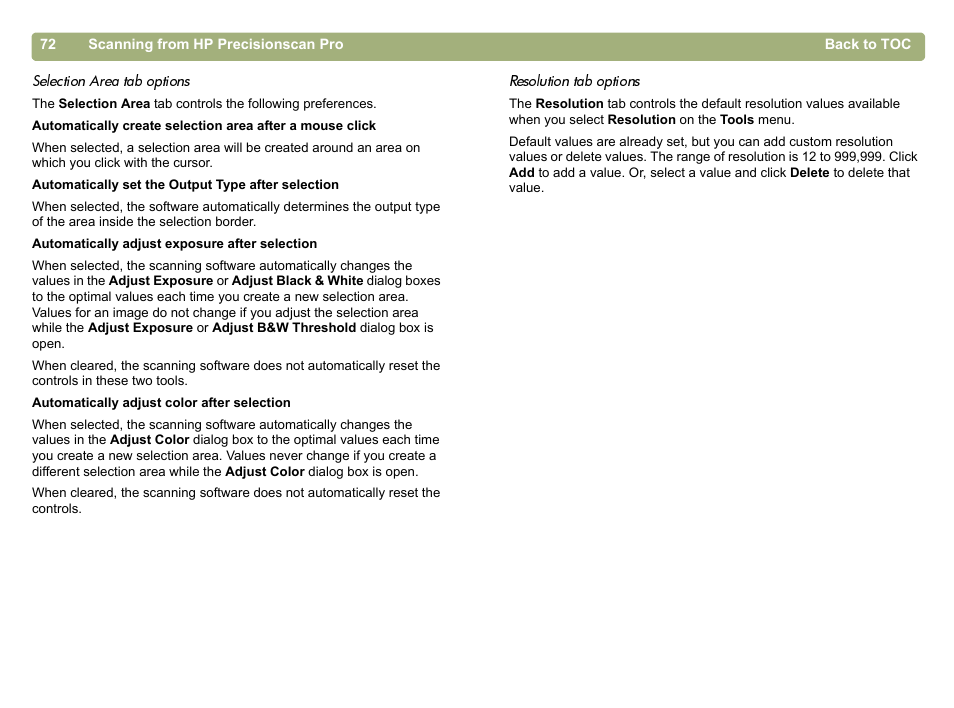 HP 5400c Series User Manual | Page 72 / 146