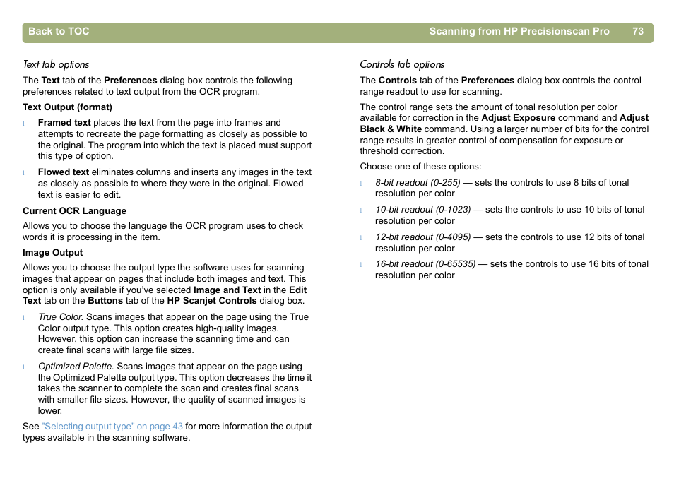 HP 5400c Series User Manual | Page 73 / 146