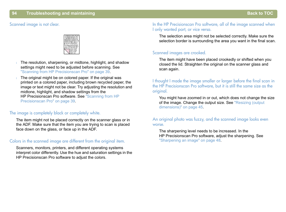 HP 5400c Series User Manual | Page 94 / 146