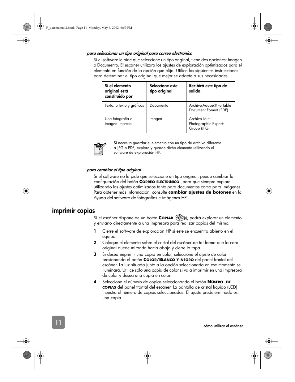 Imprimir copias | HP 4500c Series User Manual | Page 38 / 74