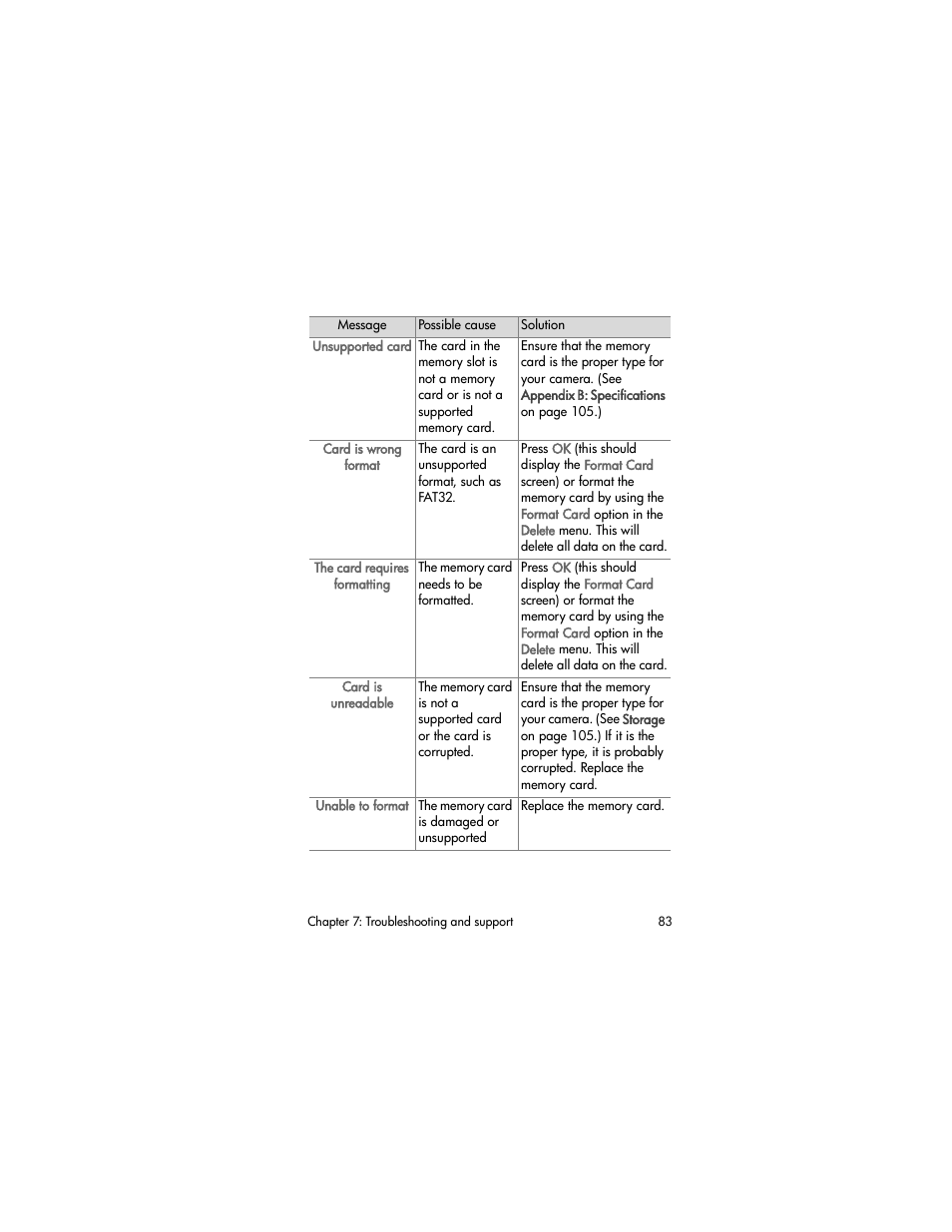 HP Photosmart 730 series User Manual | Page 83 / 116