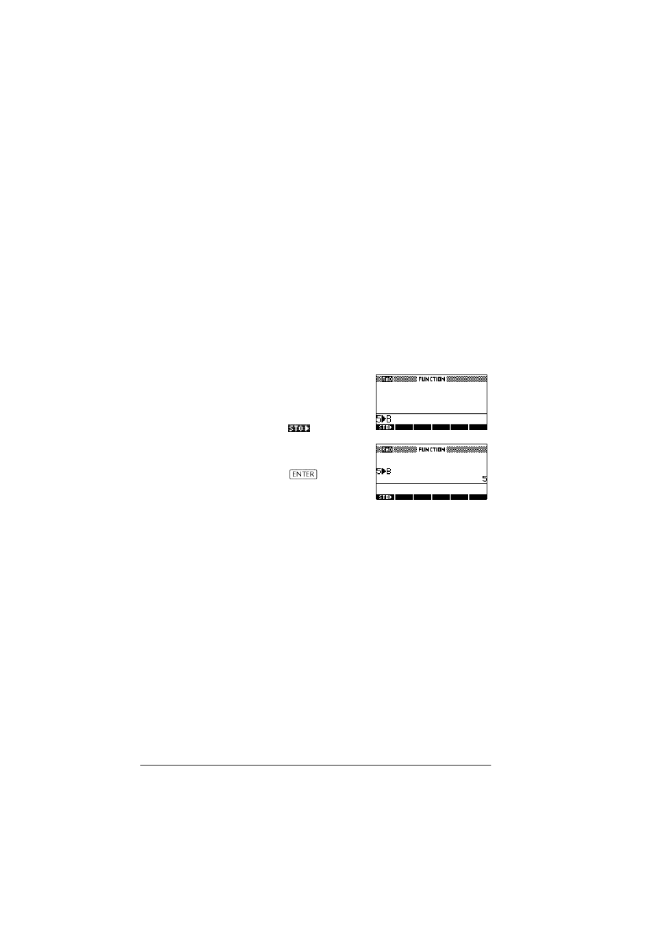 Storing and recalling variables | HP 39g+ User Manual | Page 164 / 288
