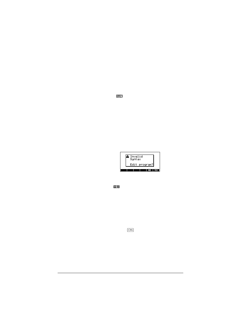 Using programs, Run a program, Debug a program | Stop a program | HP 39g+ User Manual | Page 213 / 288