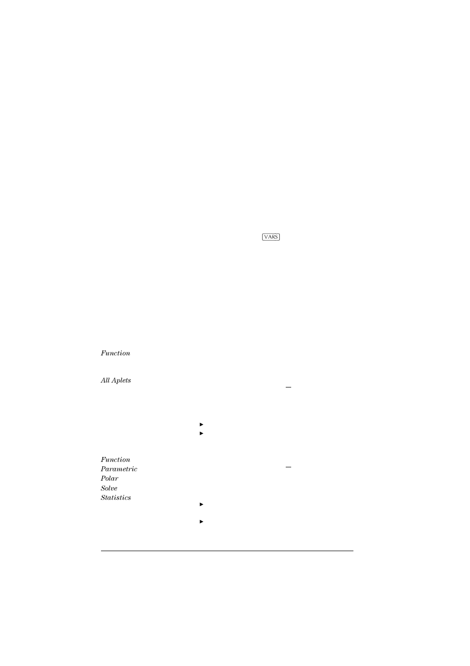 Storing and retrieving variables in programs, Plot-view variables | HP 39g+ User Manual | Page 236 / 288