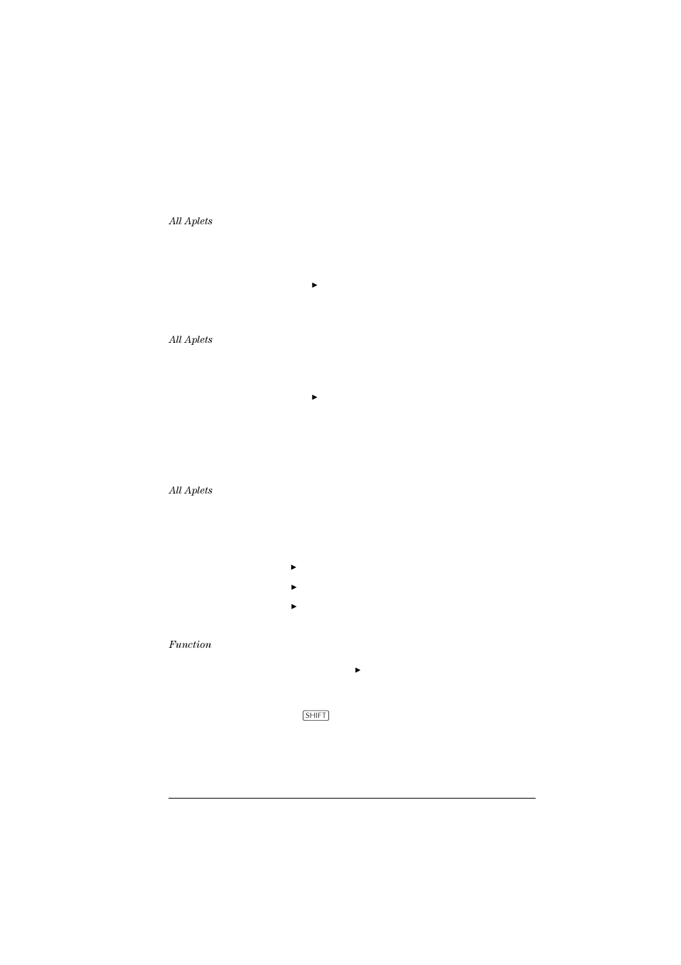 Symbolic-view variables | HP 39g+ User Manual | Page 243 / 288