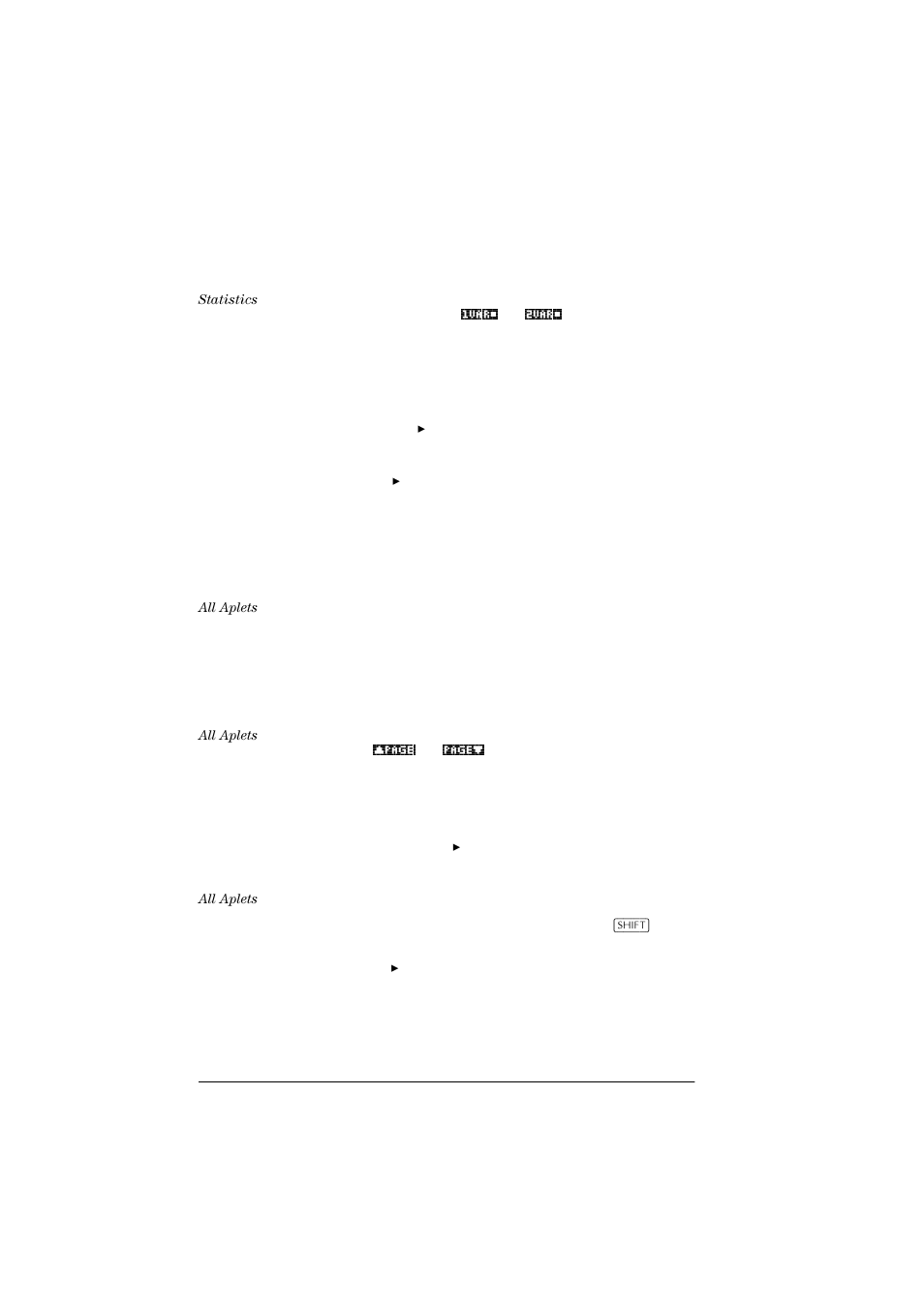 Sketch variables | HP 39g+ User Manual | Page 248 / 288