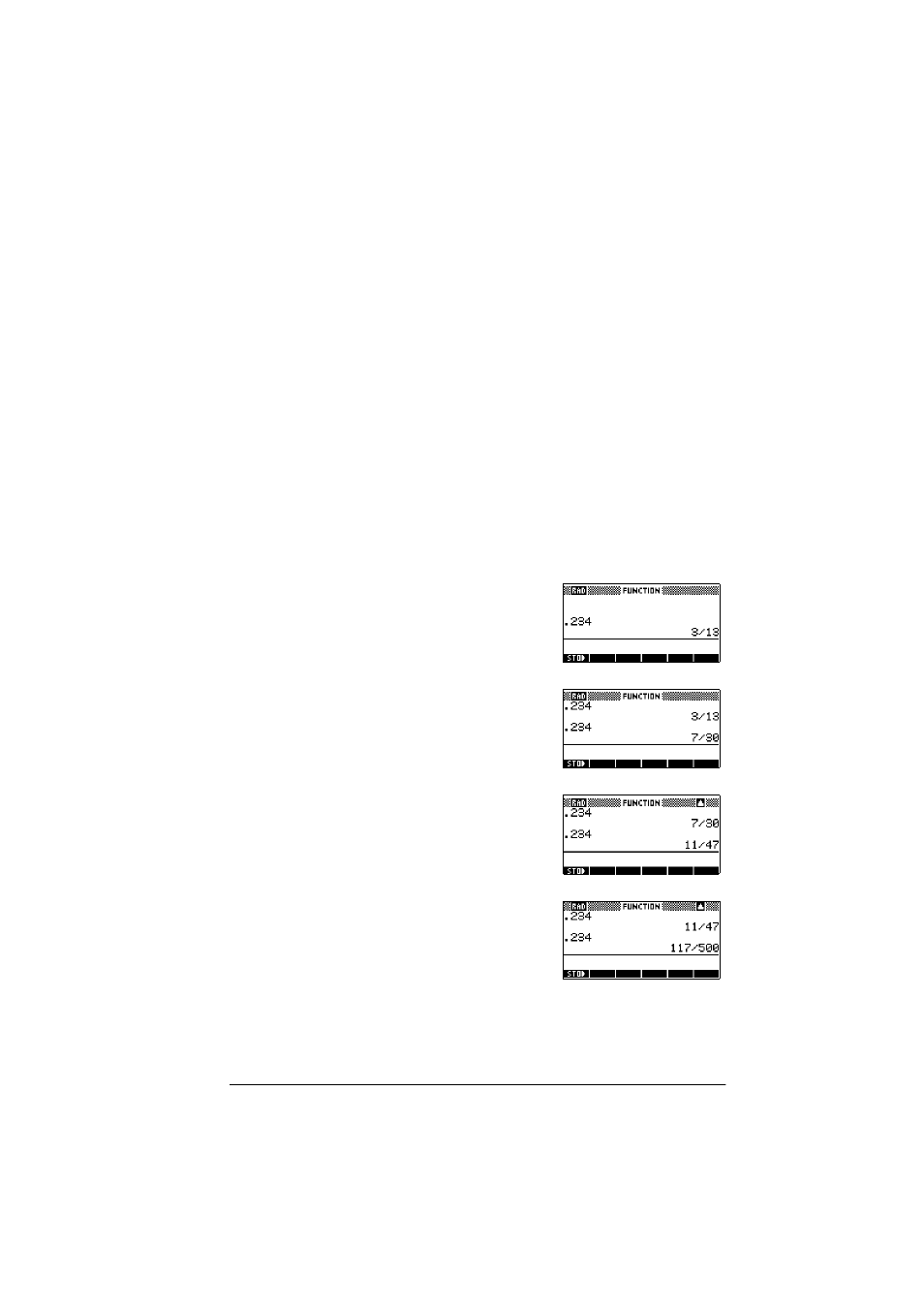 Setting fraction precision | HP 39g+ User Manual | Page 35 / 288