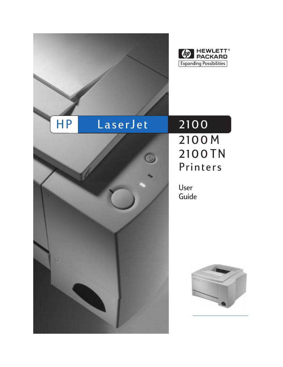 HP 2100 TN User Manual | 184 pages