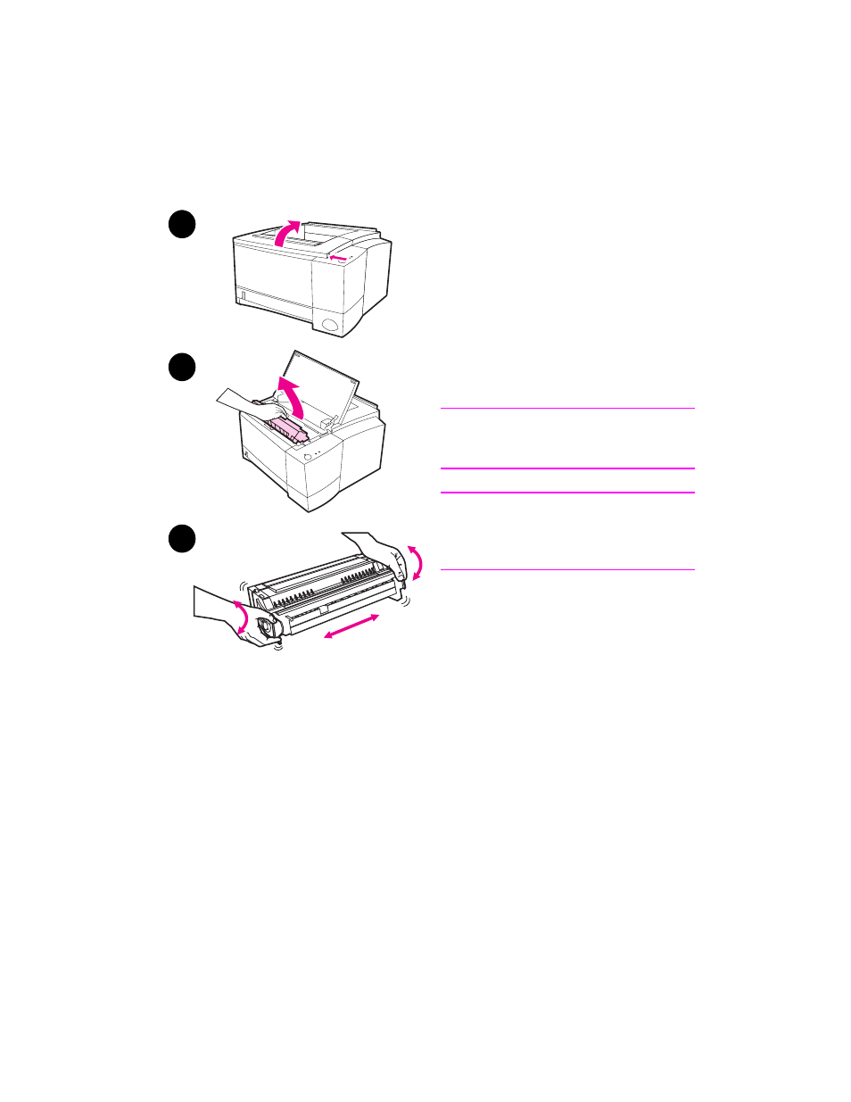 Redistributing the toner, 4 problem solving | HP 2100 TN User Manual | Page 83 / 184