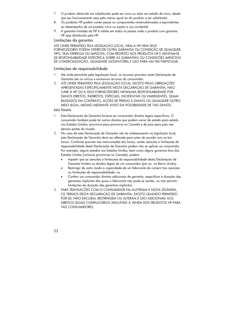 HP XP7010 User Manual | Page 22 / 40