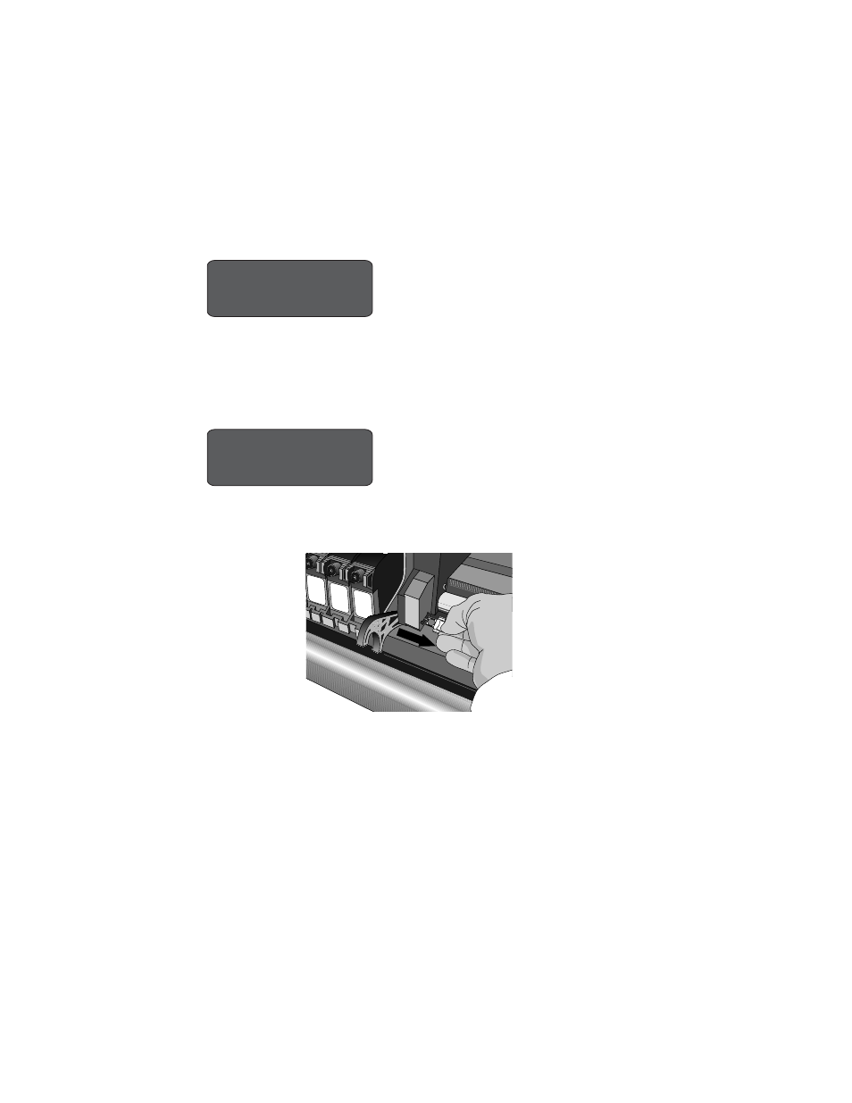 Replacing the lens cover | HP 3000CP User Manual | Page 214 / 342