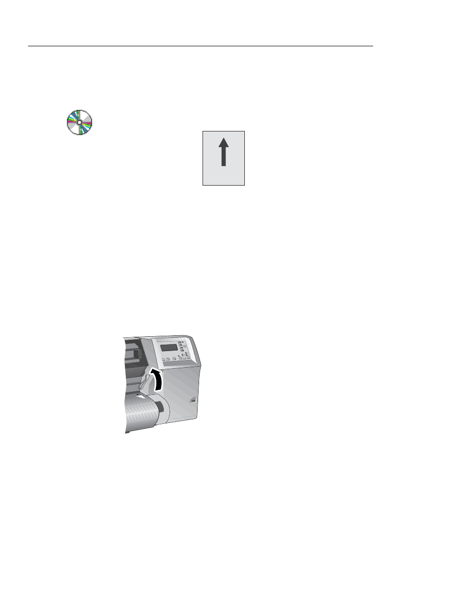 Loading sheet media | HP 3000CP User Manual | Page 92 / 342