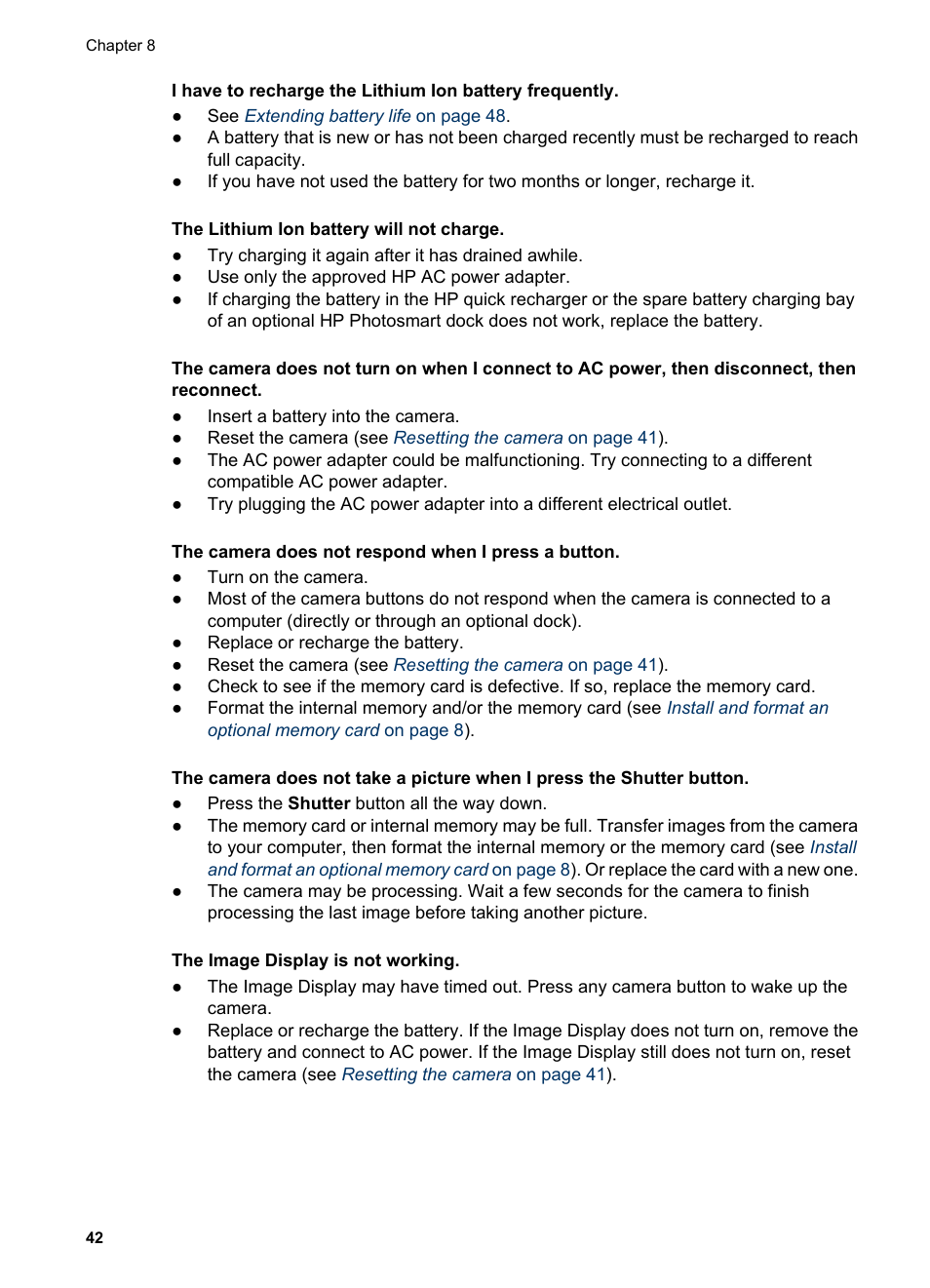 HP R725 User Manual | Page 42 / 56