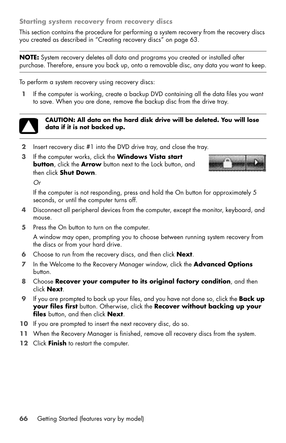 HP Desktop Computer User Manual | Page 70 / 76