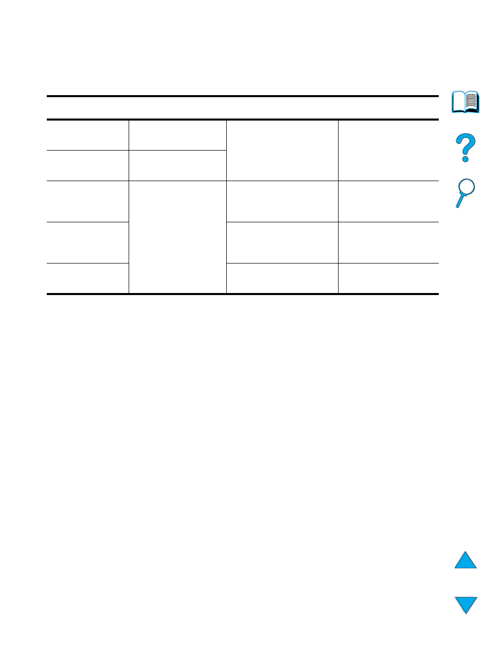 Supported sizes and weights of paper | HP 4100TN User Manual | Page 191 / 278