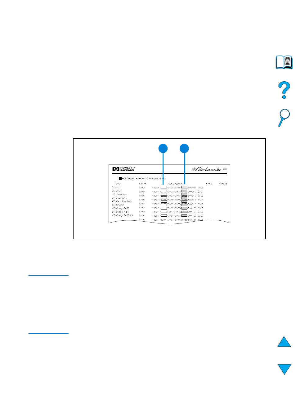 Selecting pcl 5e fonts | HP 4100TN User Manual | Page 240 / 278