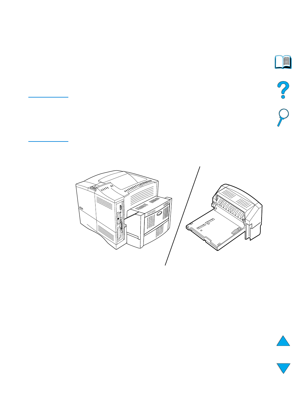 Printing both sides of paper (optionalduplexer), Printing both sides of paper (optional duplexer) | HP 4100TN User Manual | Page 51 / 278