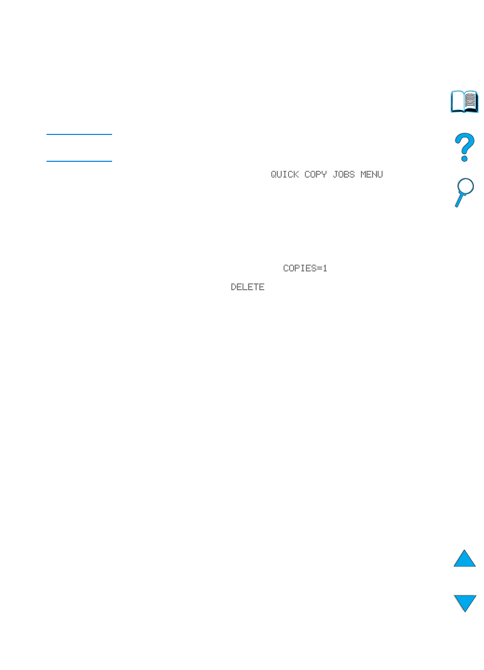 Deleting a held job | HP 4100TN User Manual | Page 77 / 278