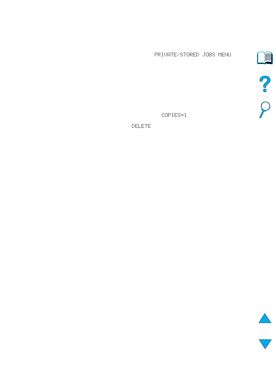 Deleting a stored job | HP 4100TN User Manual | Page 81 / 278