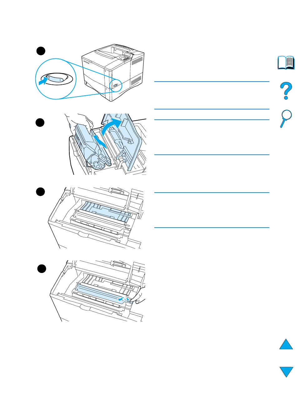 Cleaning procedure | HP 4100TN User Manual | Page 91 / 278