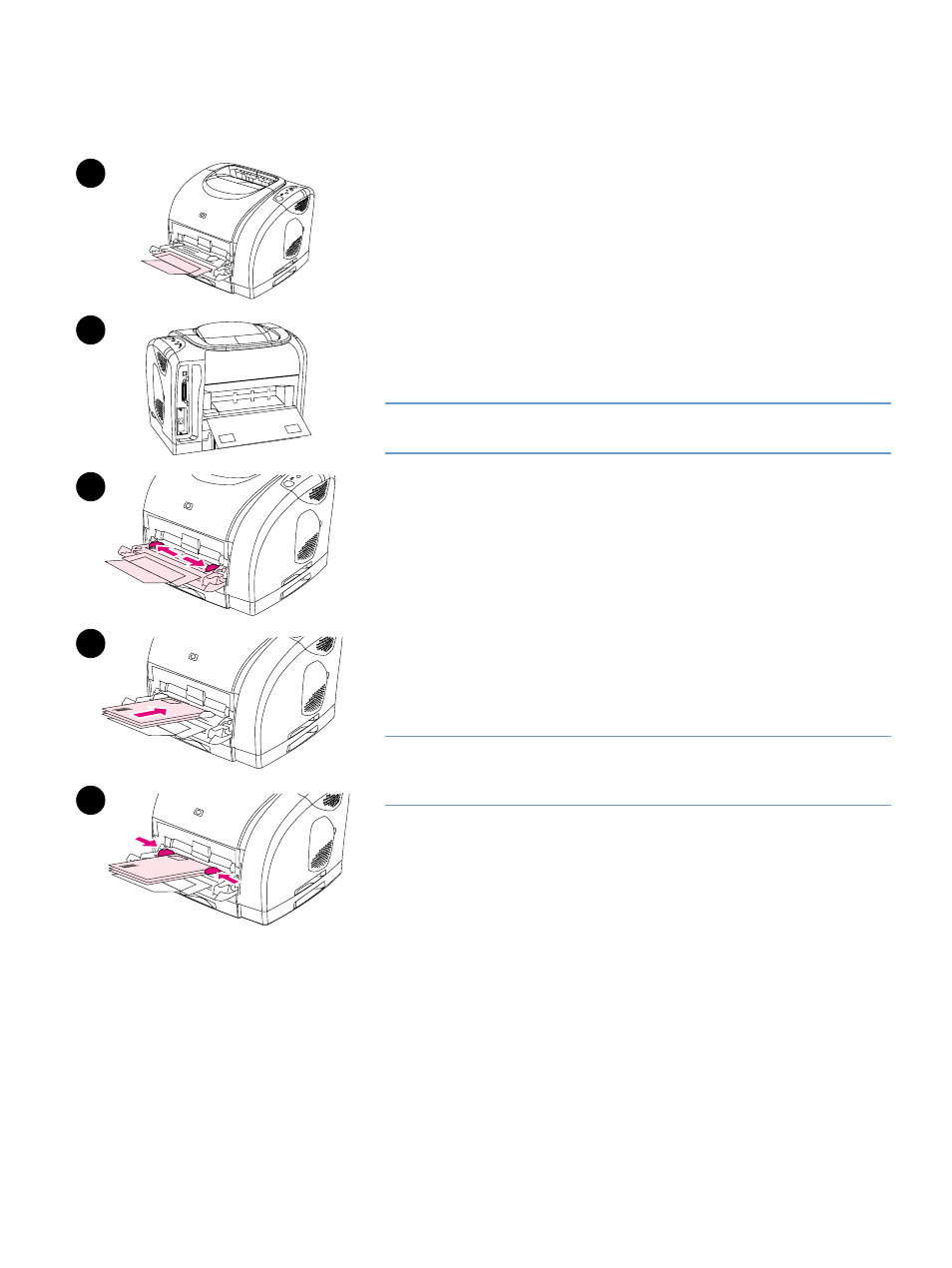 Printing on special print media, Printing on envelopes, Printing on special print media” on | HP 2500n User Manual | Page 45 / 152