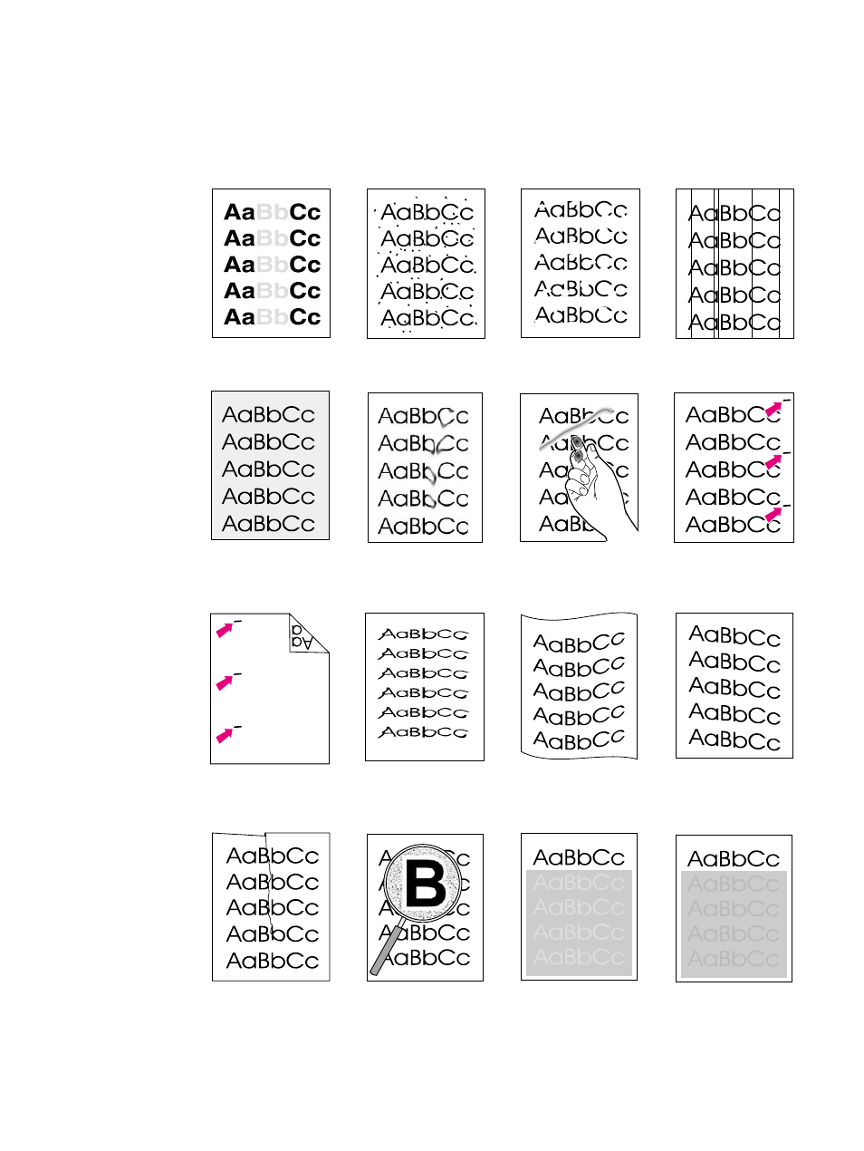 Solving issues with all printed documents, Solving issues with all printed | HP 2500n User Manual | Page 83 / 152
