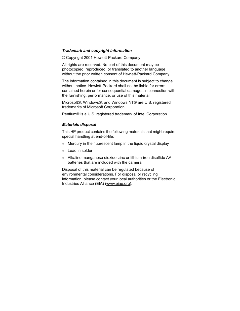 HP 612 User Manual | Page 4 / 84