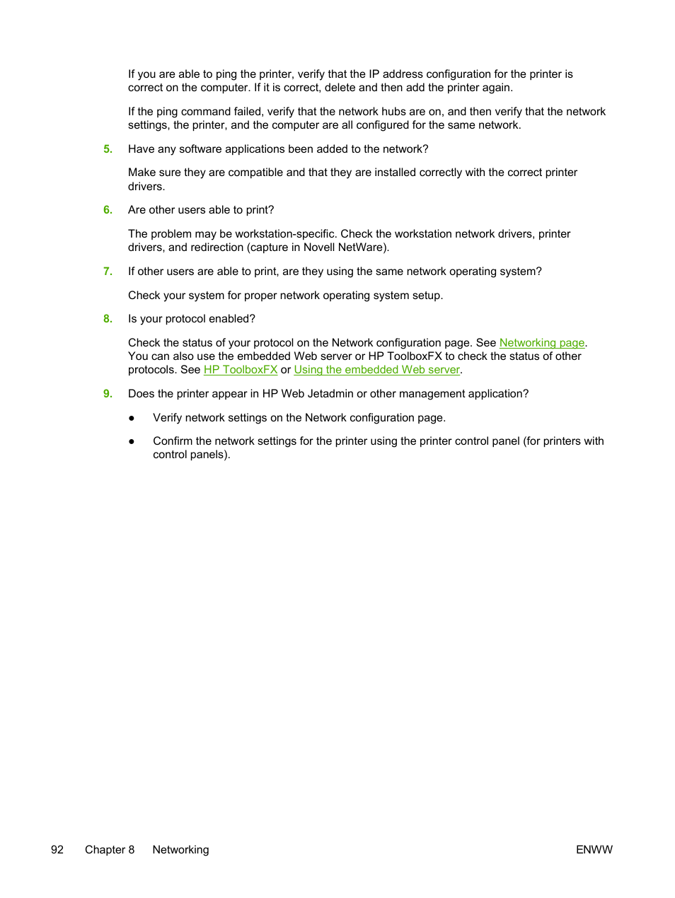 HP 2605dtn User Manual | Page 104 / 228