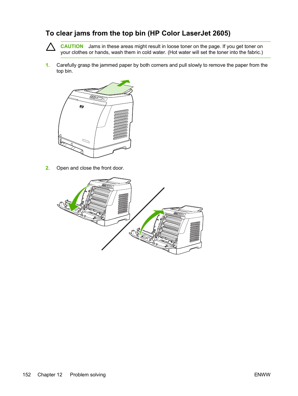 HP 2605dtn User Manual | Page 164 / 228