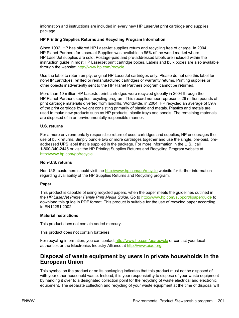 HP 2605dtn User Manual | Page 213 / 228
