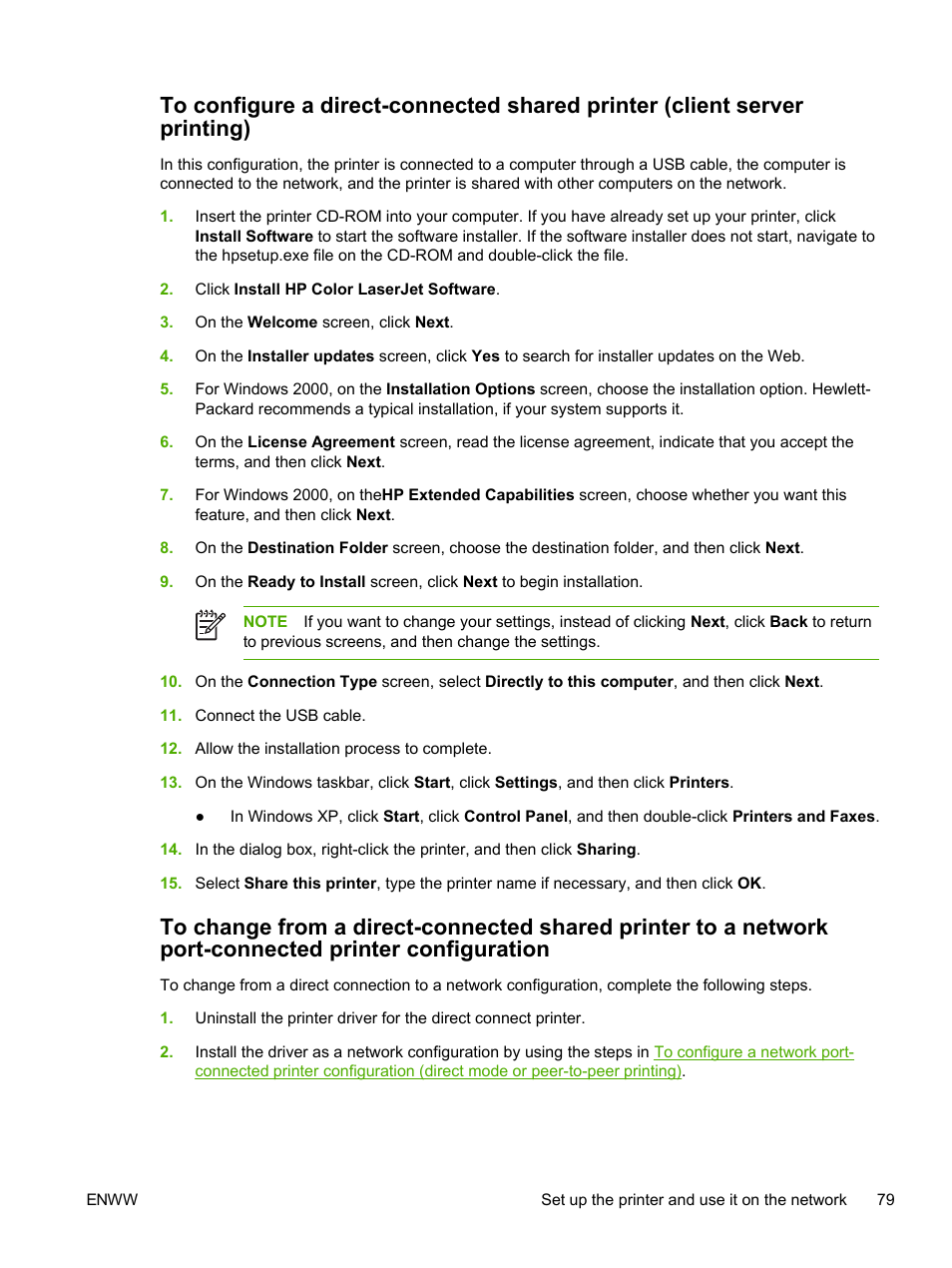 HP 2605dtn User Manual | Page 91 / 228
