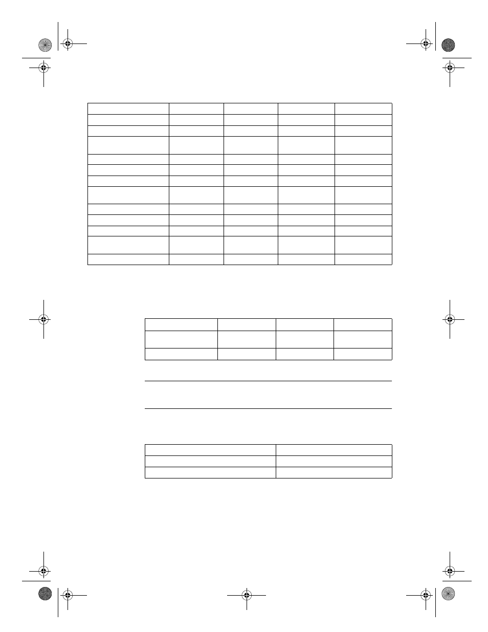 Copy margins, Bottom, Left | Right, Paper specifications, Paper-tray capacities, 24 lb, 50 black 20 color, 25 or less, Paper sizes | HP Color Copier User Manual | Page 48 / 57