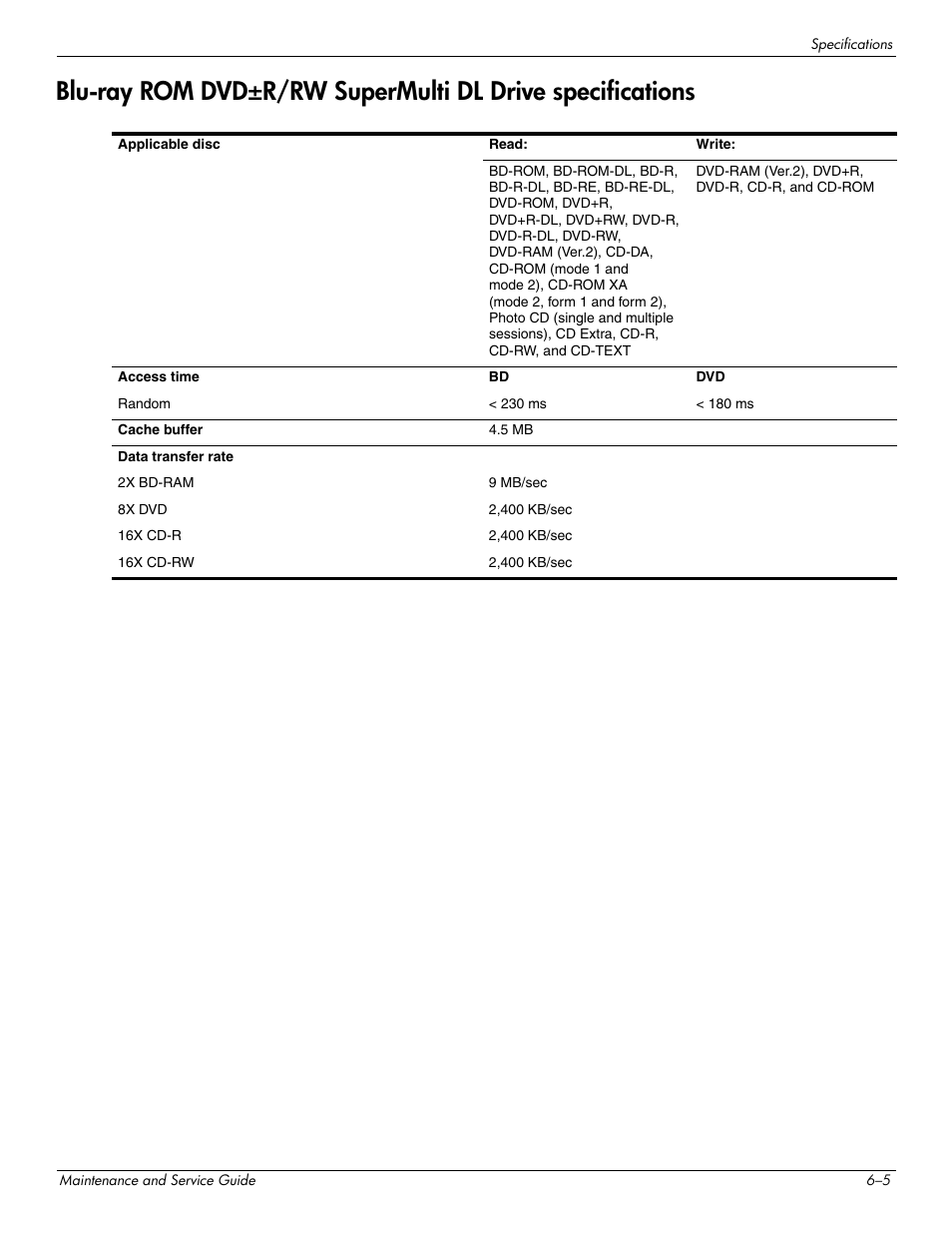 HP DV3 User Manual | Page 133 / 182