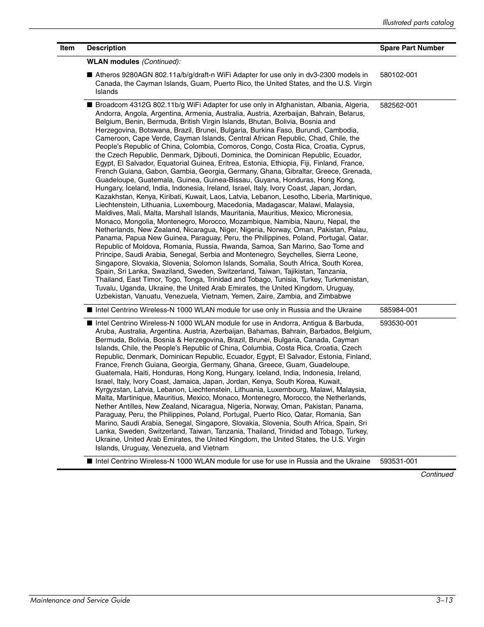 HP DV3 User Manual | Page 37 / 182