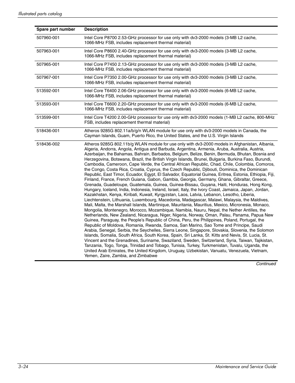 HP DV3 User Manual | Page 48 / 182