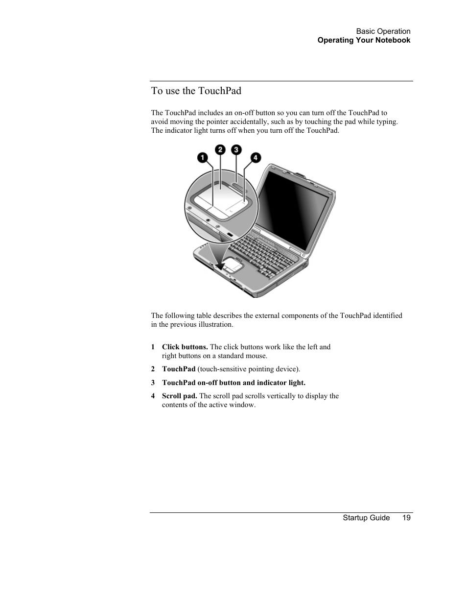 To use the touchpad | HP Notebook PC User Manual | Page 27 / 41