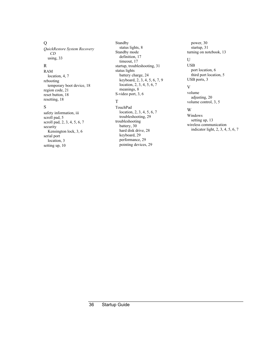 HP Notebook PC User Manual | Page 41 / 41