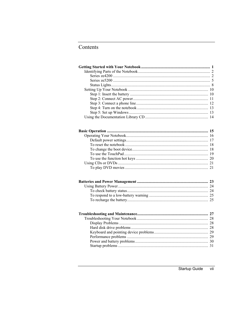 HP Notebook PC User Manual | Page 7 / 41