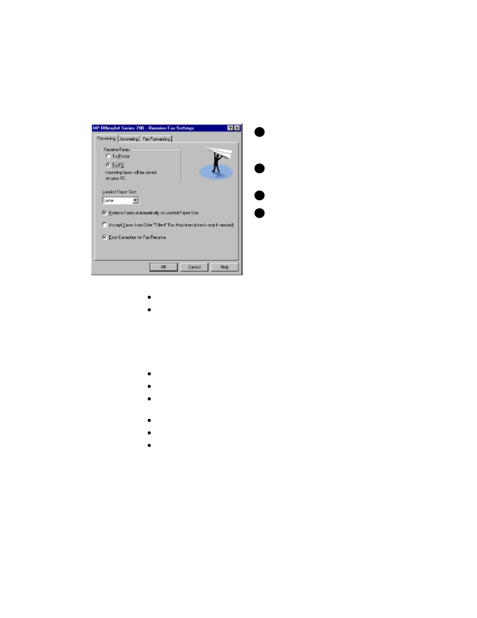 Receiving faxes to your pc | HP Series 700 User Manual | Page 14 / 40
