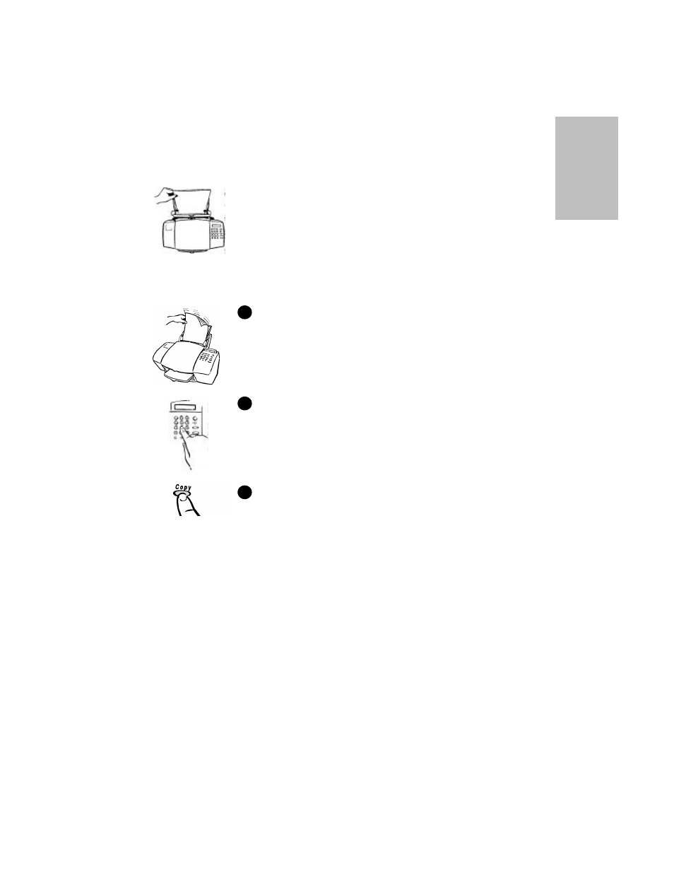Copying, Copying from the keypad | HP Series 700 User Manual | Page 15 / 40
