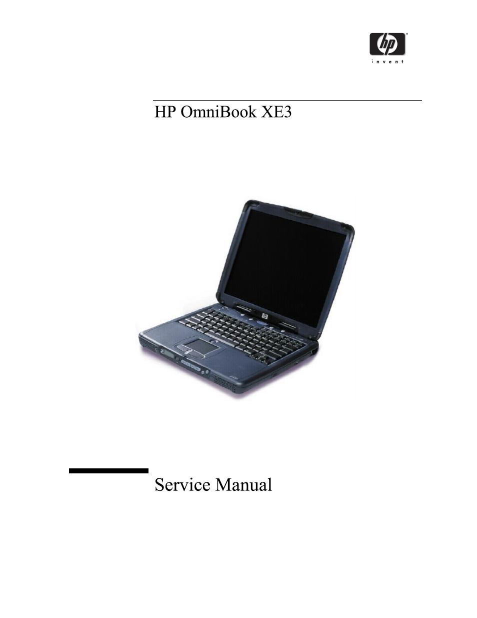 HP XE3 User Manual | 116 pages