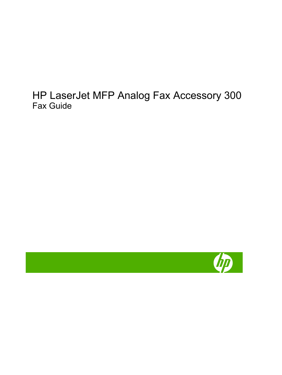 Hp laserjet mfp analog fax accessory 300 | HP LASERJET 300 User Manual | Page 3 / 148