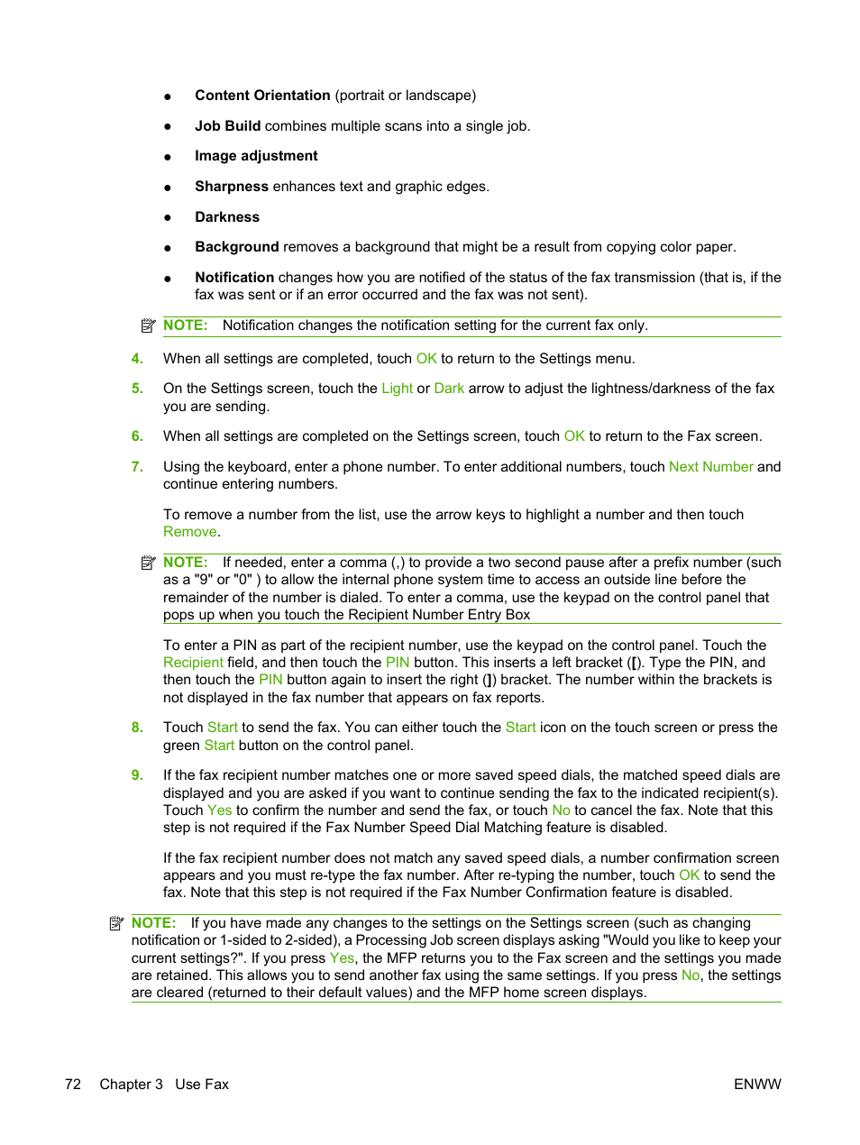 HP LASERJET 300 User Manual | Page 80 / 148