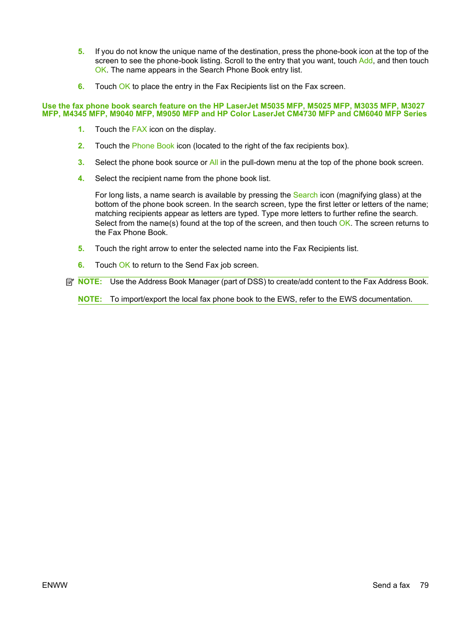 HP LASERJET 300 User Manual | Page 87 / 148