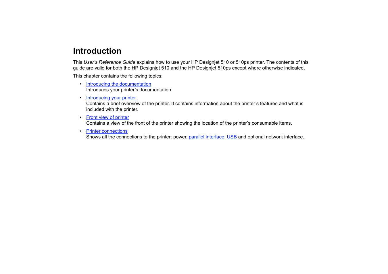 HP 510 User Manual | 219 pages